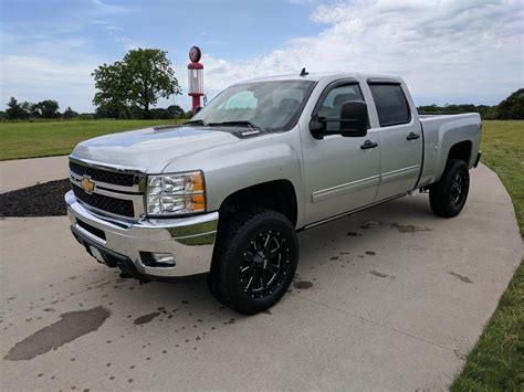 repaired 2013 Chevrolet Silverado 2500 LT lifted @ Lifted trucks for sale