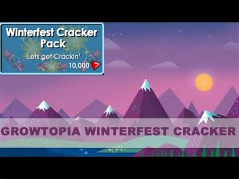 Growtopia│Winterfest Cracker - YouTube