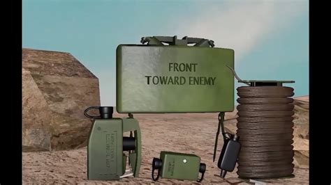 M18A1 CLAYMORE MINE - YouTube