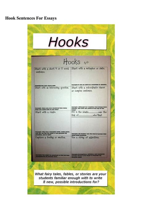 hook sentences for essays by Admin - Issuu