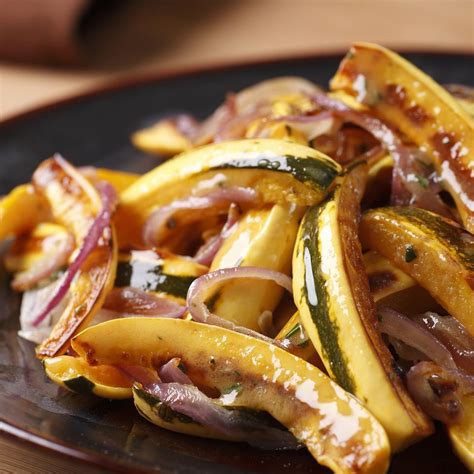 Roasted Delicata Squash & Onions Recipe - EatingWell