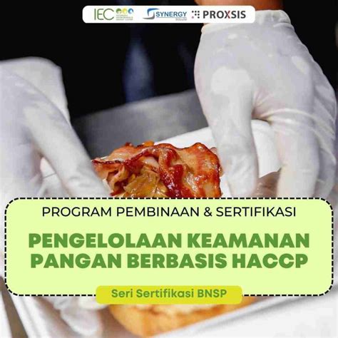 Pengelolaan Keamanan Pangan Berbasis HACCP - Indonesia Environment & Energy Center