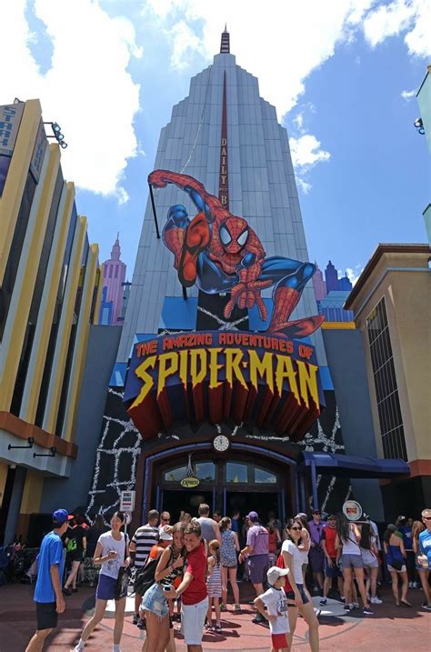 The Amazing Adventures of Spider-Man ride, Universal Adventures ...