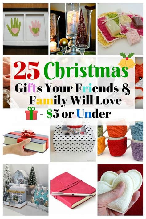 25 Christmas Gifts Your Friends and Family Will Love - $5 or Under ...