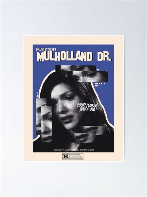 "Mulholland Drive Movie Poster" Poster for Sale by cuteviscera | Redbubble