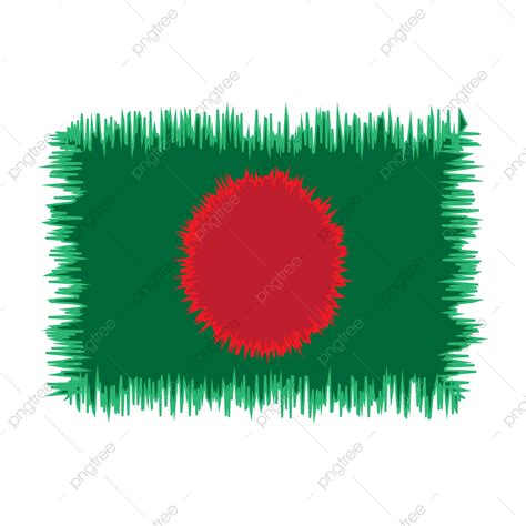Bangladeshi Flag Vector PNG Images, Bangladeshi Flag Vector Illustration, Bangladesh Png ...