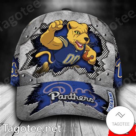 Pittsburgh Panthers Mascot Custom Caps - Tagotee