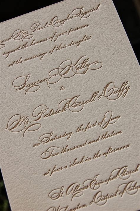 30 Calligraphy Wedding Invitations Ideas - Wohh Wedding