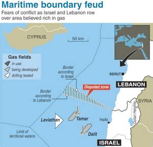 Lebanon's Maritime Border Disputes & Petroleum Resources