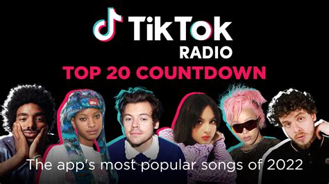 Top 20 Most-Used TikTok Songs of 2022 | SiriusXM