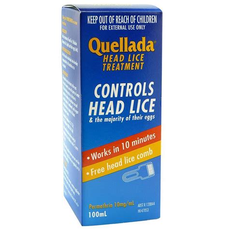 Buy Quellada Head Lice Treatment 100mL Online at Chemist Warehouse®