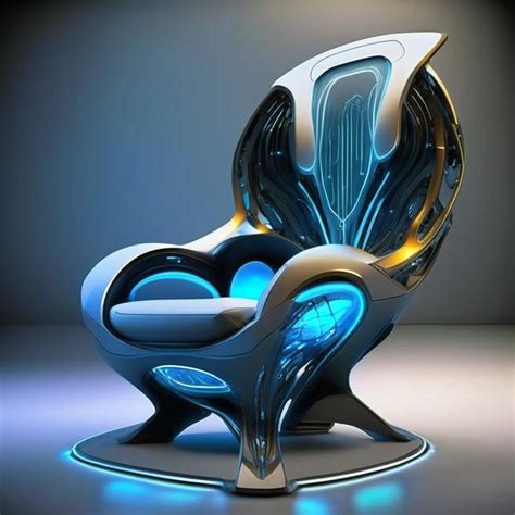 Futuristic sci-fi chair by Pickgameru on DeviantArt