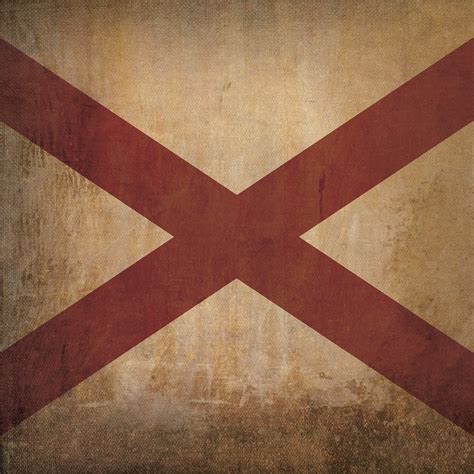 Alabama Flag Art - City Prints