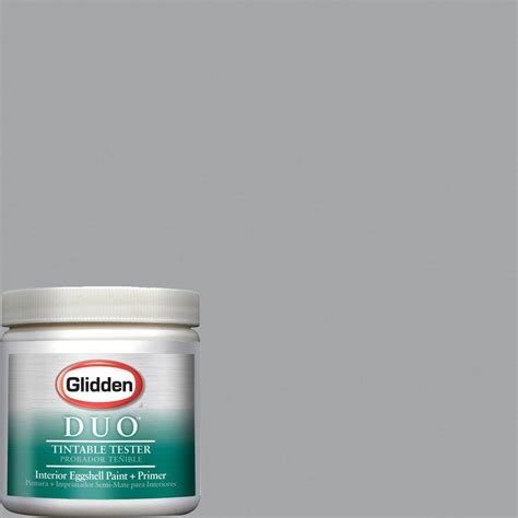 Glidden Team Colors 8-oz. #CFB-101C NCAA Ohio State Gray Interior Paint Sample-GLD-CFB101C 16 ...