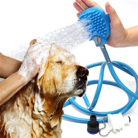 Multifunctional Pet Shower Head - cutepetlife | Dog bath, Dog brushing ...