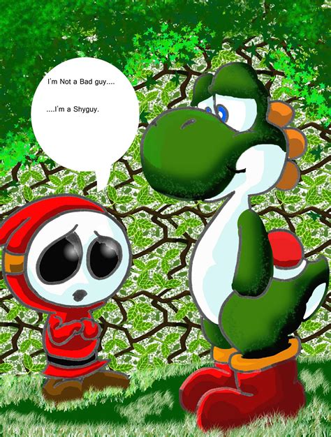 I'm a shy guy - Yoshi Fan Art (15544796) - Fanpop - Page 11