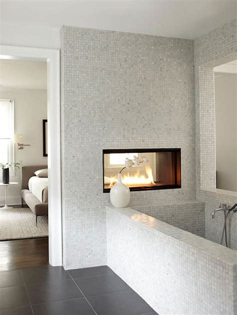 16 Fireside Bathtubs for a Cozy and Luxurious Soak