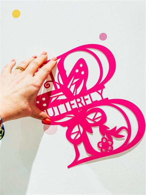 How To make a Split Monogram ( With Cricut) ⋆ Extraordinary Chaos