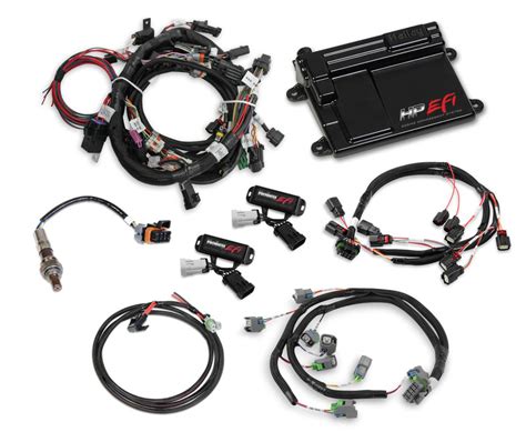 Holley HP EFI Fuel Injection System - Ford Coyote Engines 2015-2017 EV6 Connectors - 550-628N ...