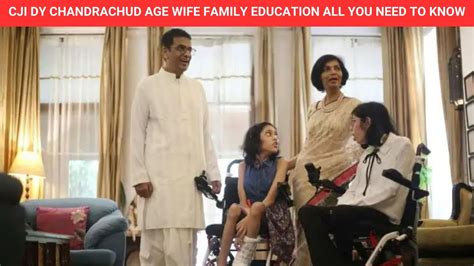 CJI DY chandrachud age wife family education all you need to know - YouTube