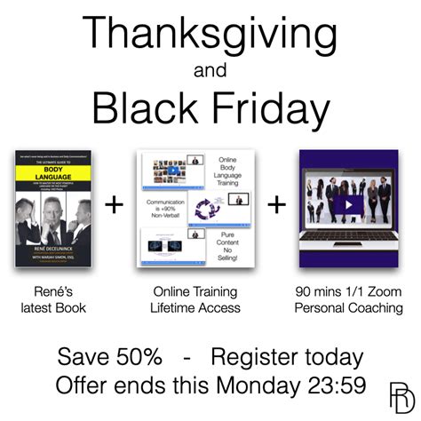 Thanksgiving & Black Friday Deals - Rene Deceuninck - Medium