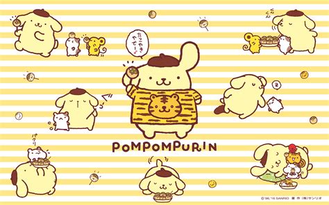 Sanrio Pom Pom Purin and Macaron Wallpaper ·① WallpaperTag