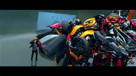 Transformers Age of Extinction - Bumblebee meets Stinger Scene (1080pHD VO) | Age of extinction ...