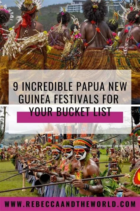 9 Mind-blowing Papua New Guinea Festivals - Rebecca and the World