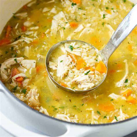 Turkey Rice Soup Recipe - Cookin Canuck