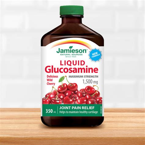 Liquid Glucosamine 1,500 mg – Jamieson Vitamins