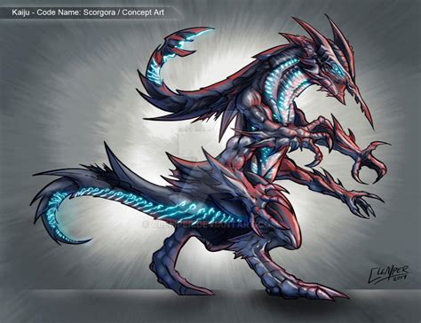 Kaiju - Scorgora by clemper on DeviantArt