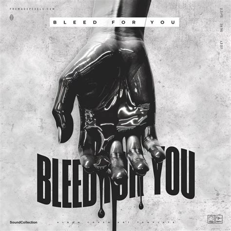 Bleed for You Album Cover Art - Photoshop PSD