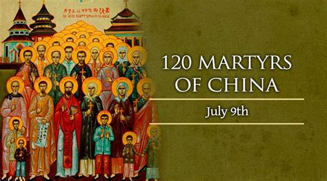 Saint of the day: St. Augustine Zhao Rong and Companions Martyrs