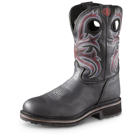 Tony Lama 3R Waterproof Steel Toe Work Boots - 655416, Cowboy & Western Boots at Sportsman's Guide