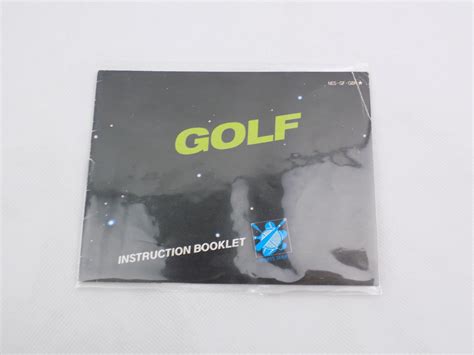 Like New Nintendo Entertainment System NES Golf GBR Manual Only – Free ...