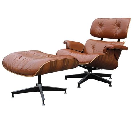 Eames Lounge Chair Brown Leather - Odditieszone