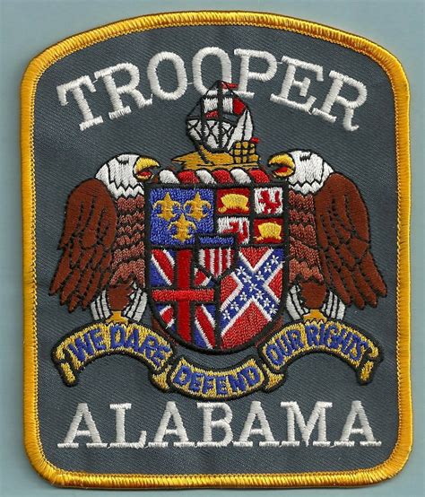 Alabama State Trooper Police Patch