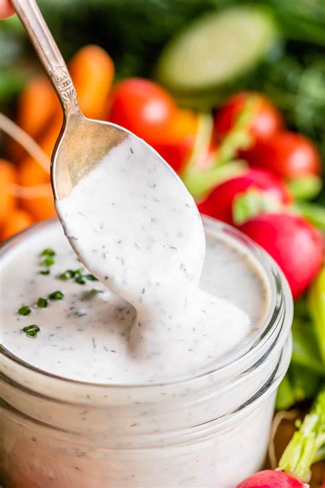 Best Homemade Buttermilk Ranch Dressing - The Food Charlatan