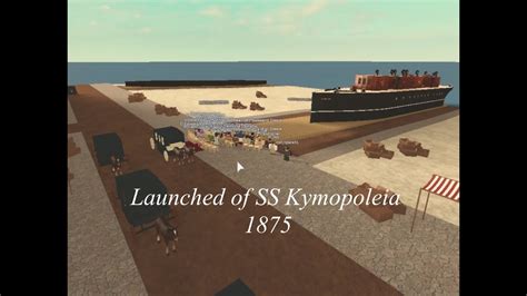 Launched of SS Kymopoleia - YouTube