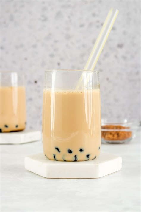 Brown Sugar Milk Tea (Milk Tea Boba) - Carmy - Easy Healthy-ish Recipes