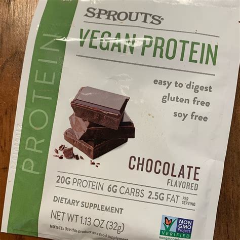 Sprouts Farmers Market Vegan Protein Powder Chocolate Review | abillion