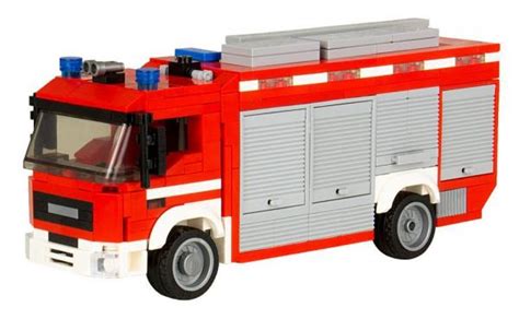 BlueBrixx - Specials - 101303 - Firetruck Augsburg, ME14, 280, RW2