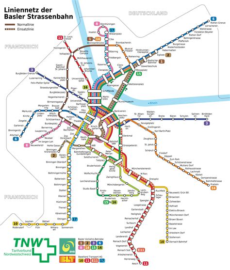 Liniennetz der Basler Strasssenbahn | Mapas, Transporte, Disenos de unas