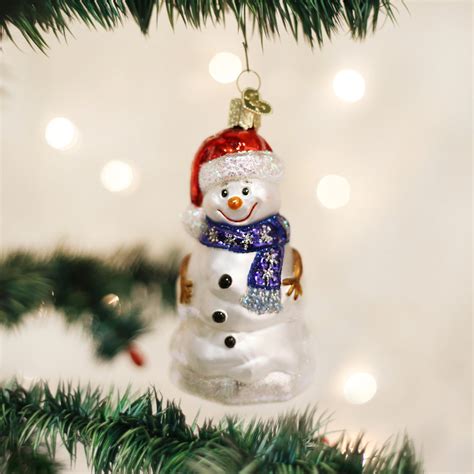 Happy Snowman Ornament | Old World Christmas™