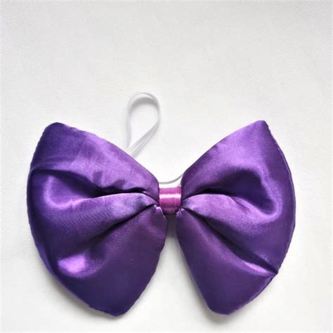 Jumbo Purple Bow Tie - Epilepsy Action Australia