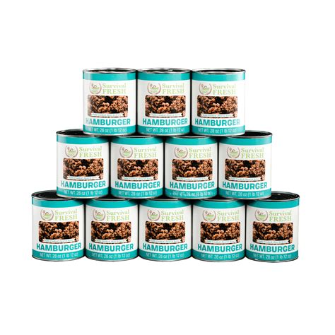 Ground Beef Canned Meat – Survival Frog