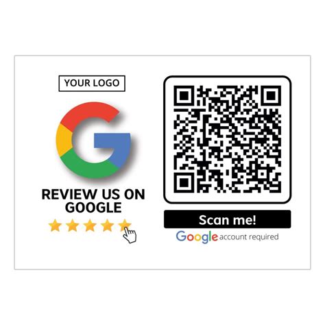 Review Us On Google Sticker With QR Code Bold Rectangle Truzzer | ubicaciondepersonas.cdmx.gob.mx