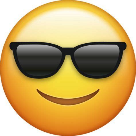 Sunglasses Emoji [Free Download Cool Emoji] | Cool emoji, Sunglass emoji, Ios emoji