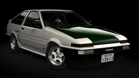 【Assetto Corsa】TRUENO（スプリンター・トレノ）AE86 後期型 土屋圭市 | Toyota Sprinter Trueno GT-V Kouki 3door [AE86 ...