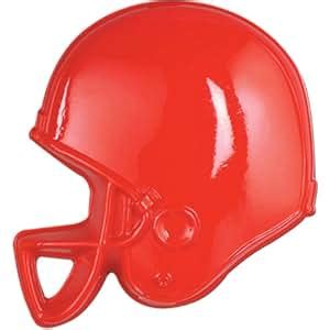 Amazon.com: Plastic Football Helmets (asstd colors) Party Accessory (1 ...